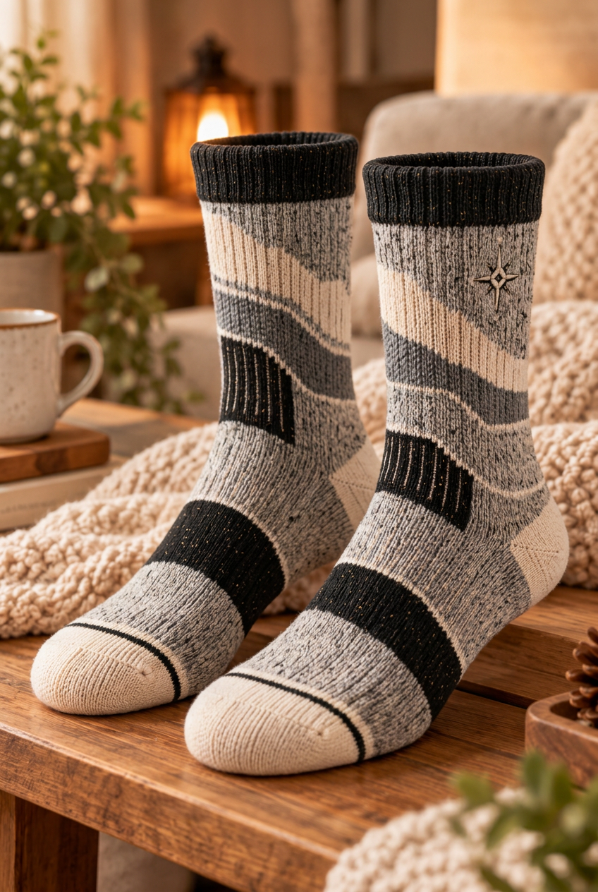 Gray foot band cream toe heel and thin dark toe border